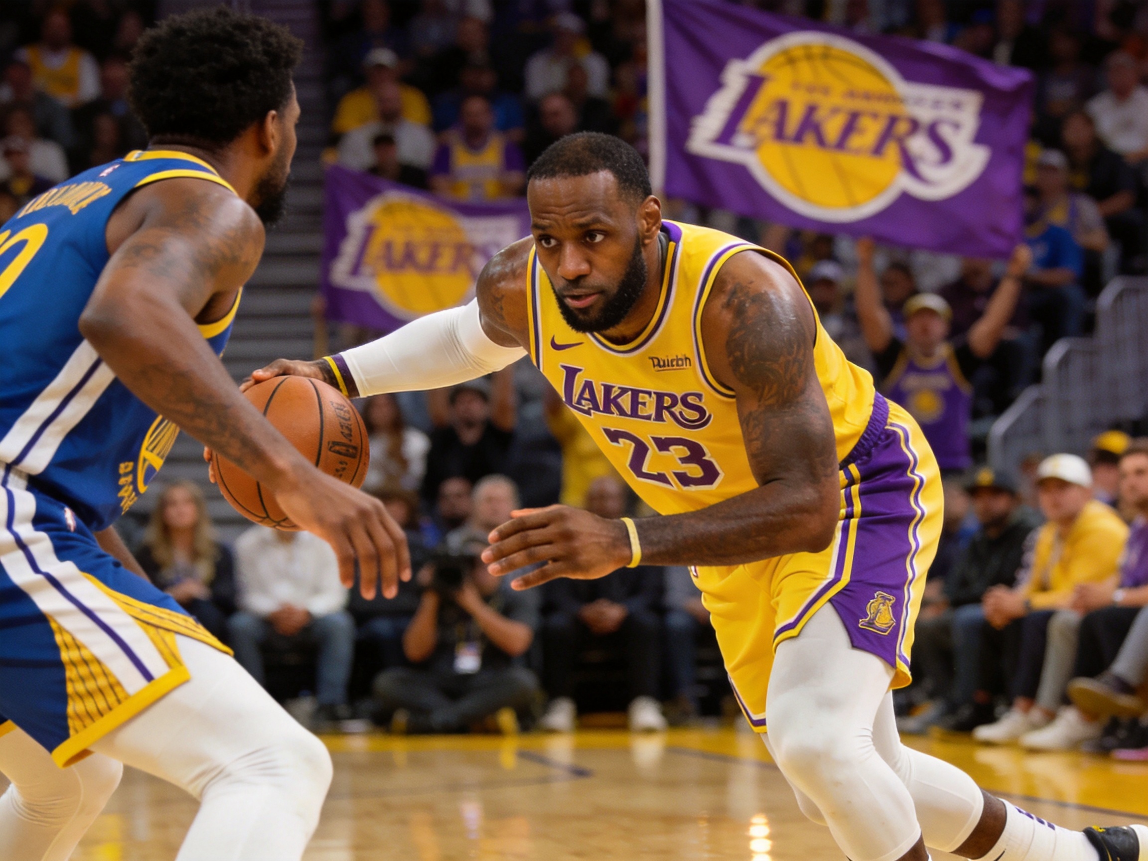 NBA常规赛湖人勇士